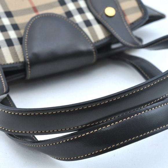Authentic Burberrys Nova Check Shoulder Hand Bag - Picture 5 of 15